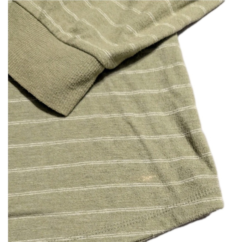 Marine Layer Hoodie Mens XL Striped Lightweight Pullover Green Soft Casual - Picture 5 of 8